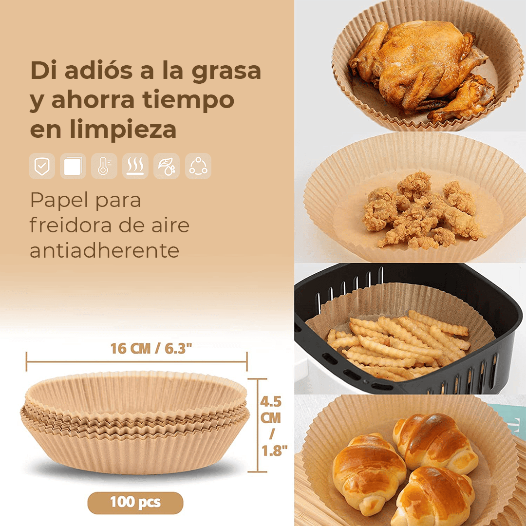 Papel Mágico para Freidoras