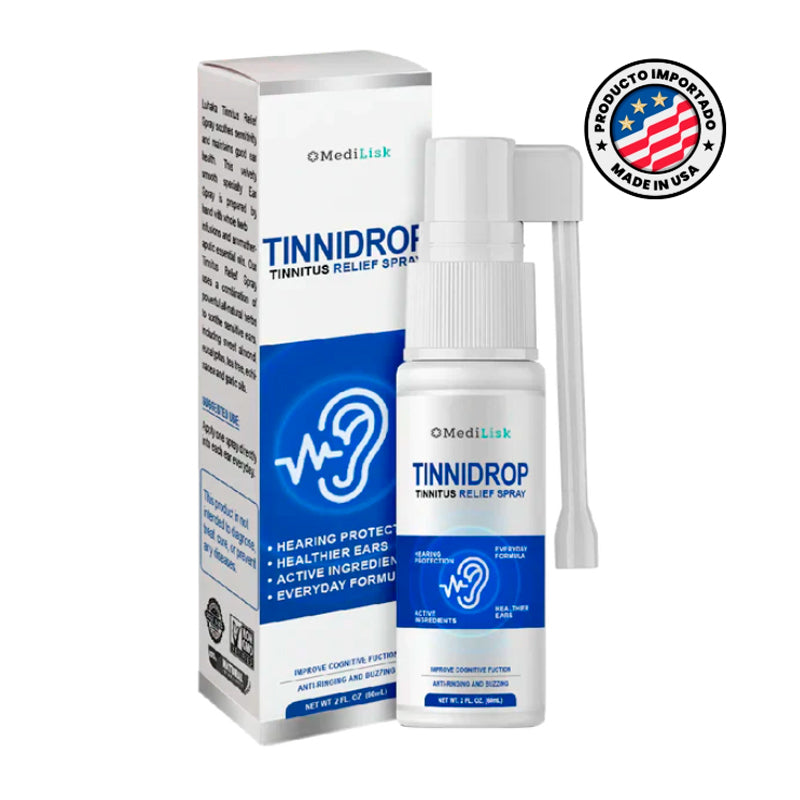Tinnidrop® |  Spray Limpiador de oídos