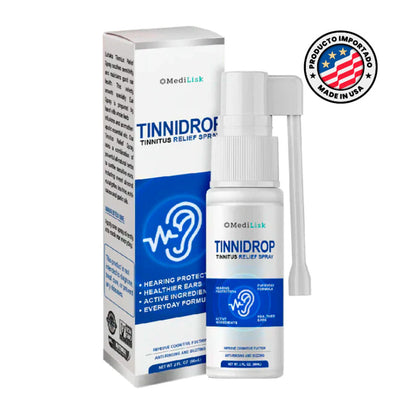 Tinnidrop® |  Spray Limpiador de oídos