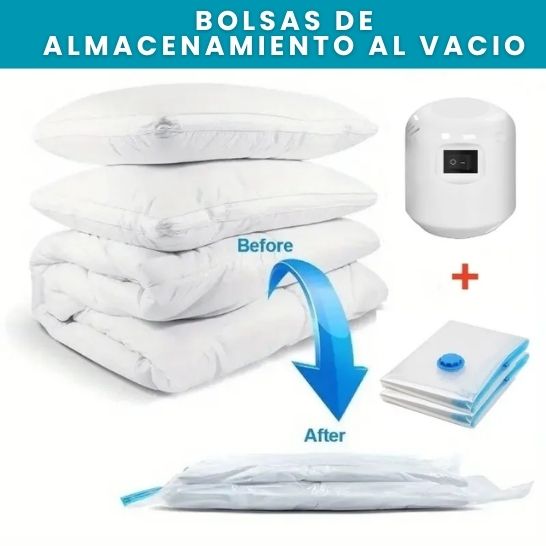 KIT de Compresión al vacío | Bolsas + Bomba