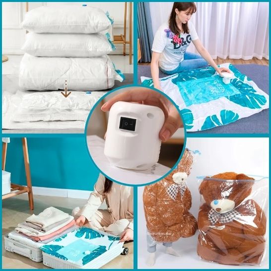 KIT de Compresión al vacío | Bolsas + Bomba