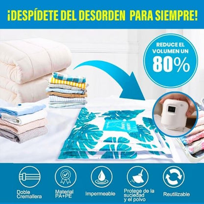 KIT de Compresión al vacío | Bolsas + Bomba