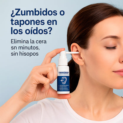 Tinnidrop® |  Spray Limpiador de oídos