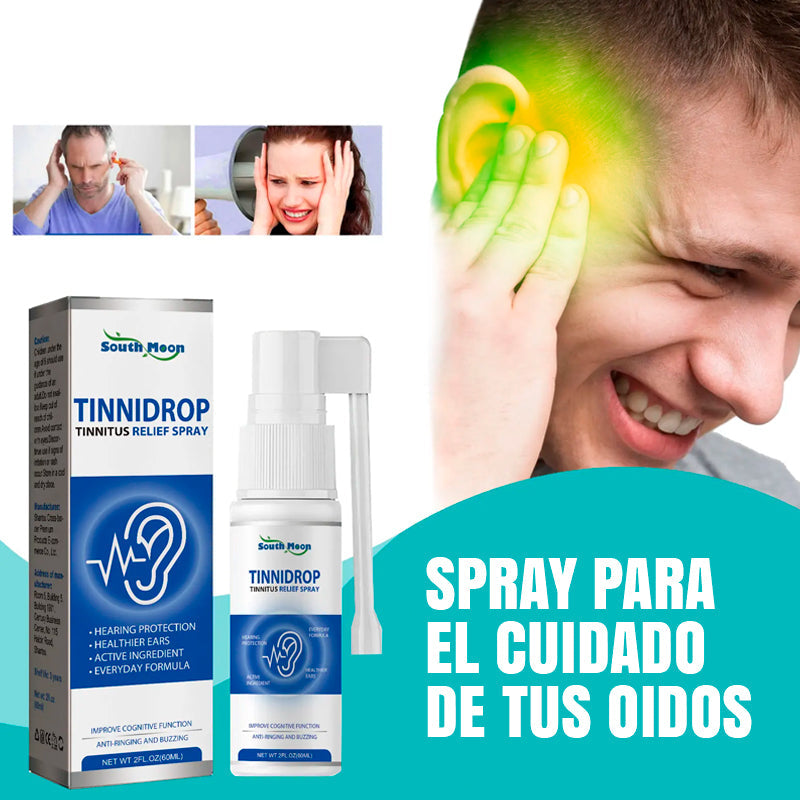 Tinnidrop® |  Spray Limpiador de oídos