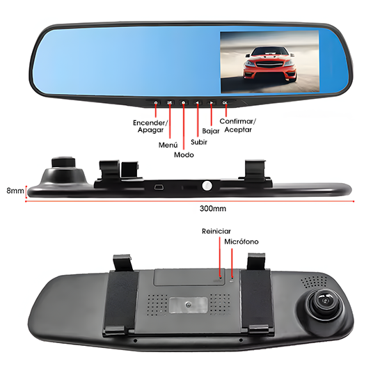 Cámara Espejo Retrovisor