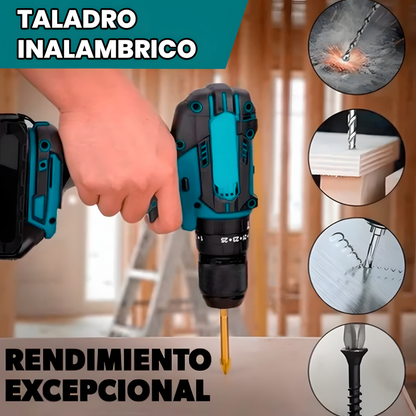PROMO Taladro Inalámbrico | 2 Baterías